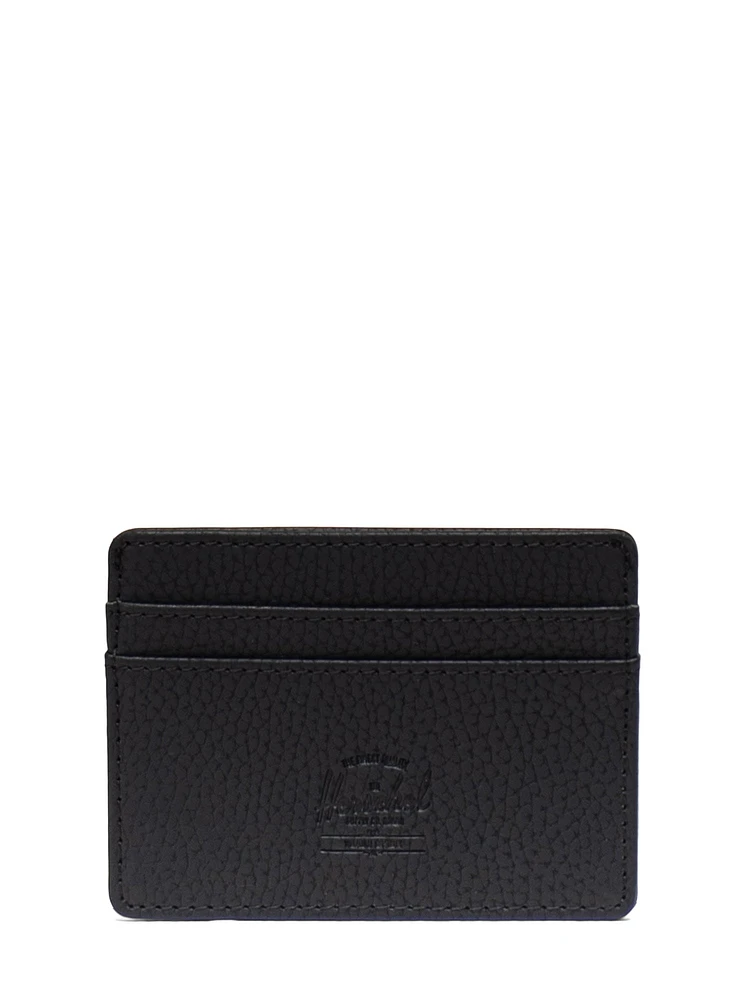 HERSCHEL SUPPLY CO. CHARLIE RFID VEGAN LEATHER WALLET