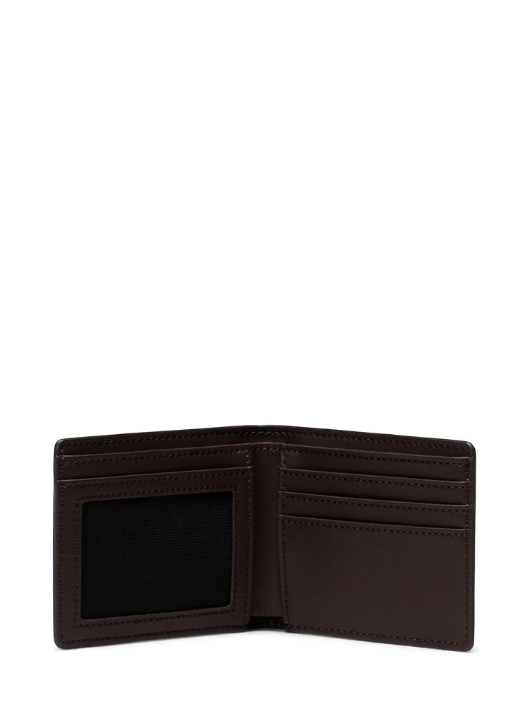 HERSCHEL SUPPLY CO. HANK LEATHER RFID WALLET - CLEARANCE