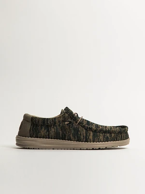 MENS HEY DUDE WALLY SOX WOODLAND CAMO