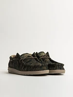 MENS HEY DUDE WALLY SOX WOODLAND CAMO