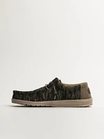 MENS HEY DUDE WALLY SOX WOODLAND CAMO