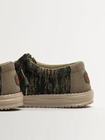 MENS HEY DUDE WALLY SOX WOODLAND CAMO