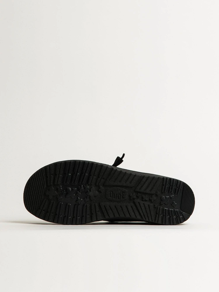 BASKETS MONO HEY DUDE WENDY FUNK POUR FEMMES - NOIR