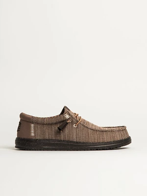 MENS HEYDUDE WALLY STRETCH SOX - TAUPE