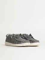 KIDS HEY DUDE WALLY YOUTH STRETCH SOX - GREY