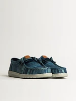 MENS HEY DUDE WALLY SURF SHAWL SLIP-ON - NAVY