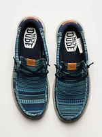 MENS HEY DUDE WALLY SURF SHAWL SLIP-ON - NAVY