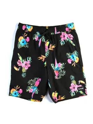 KIDS HURLEY PRINTED SHORT - CLEARANCE