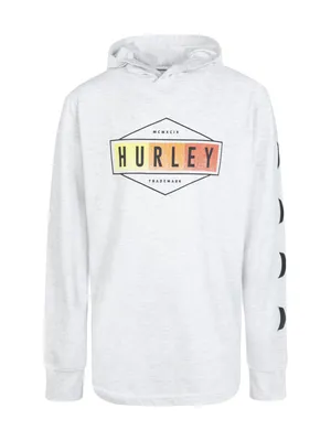 KIDS HURLEY YOUTH BOYS GRAPHIC HOODIE - CLEARANCE