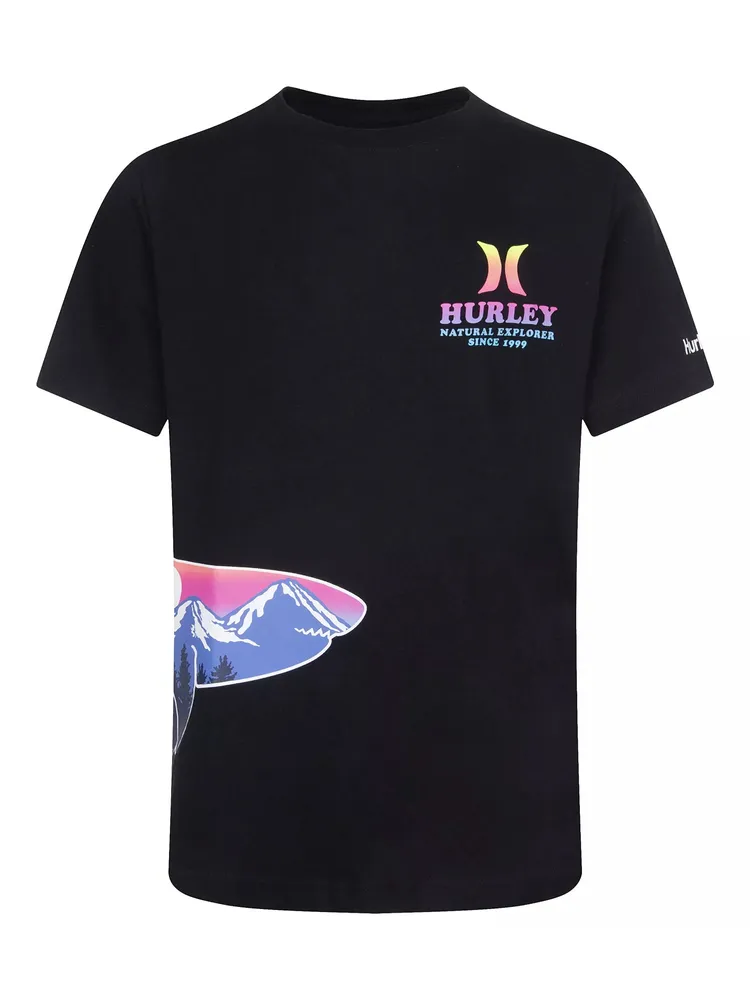 KIDS HURLEY SHARKSCAPE T-SHIRT - CLEARANCE