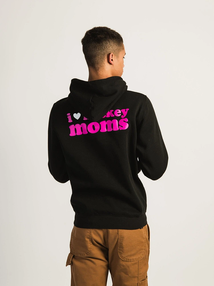 HOCKEY BENDERS I LOVE MOMS PULLOVER HOODIE