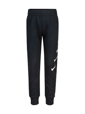 LITTLE GIRLS NIKE SWOOSH FLEECE PANT - CLEARANCE