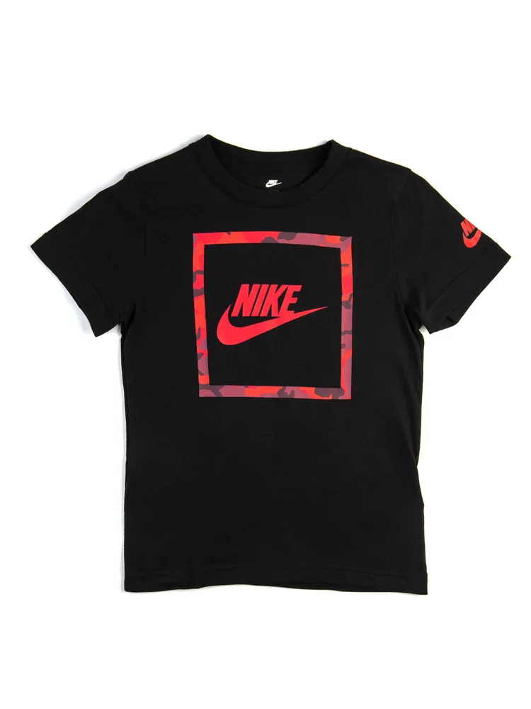 KIDS NIKE FUTURA CAMO KNIT T-SHIRT - CLEARANCE