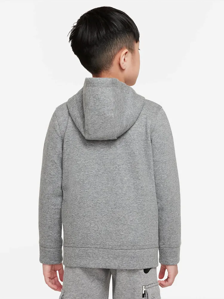 KIDS NIKE CLUB HBR FULL ZIP HOODIE - CLEARANCE