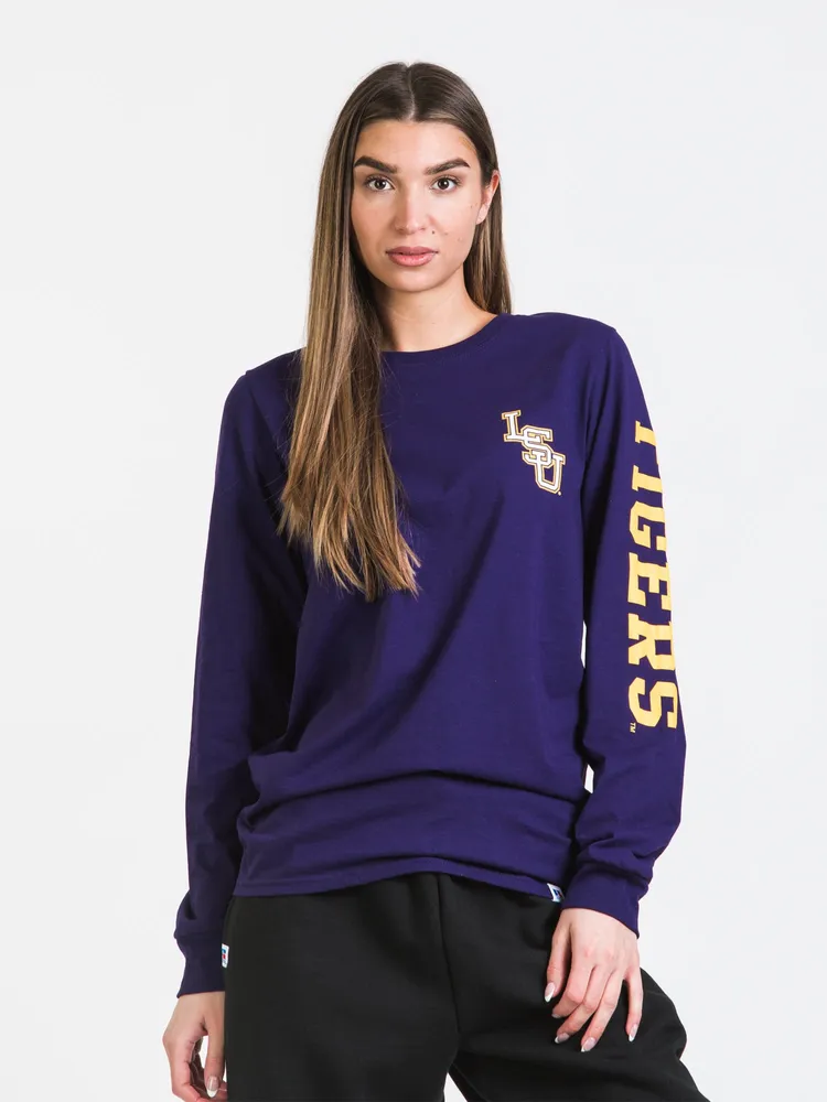 RUSSELL LSU LONG SLEEVE TEE - CLEARANCE