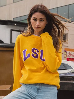 RUSSELL LSU CREWNECK