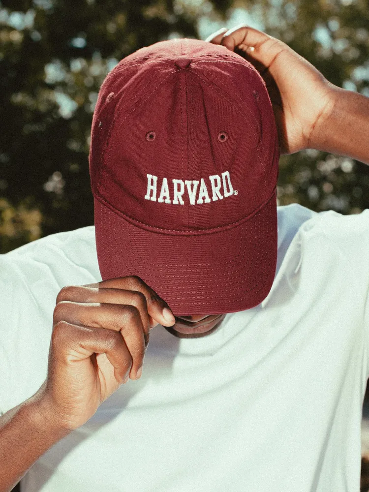 CHAMPION HARVARD ADJUSTABLE TWILL HAT - CLEARANCE