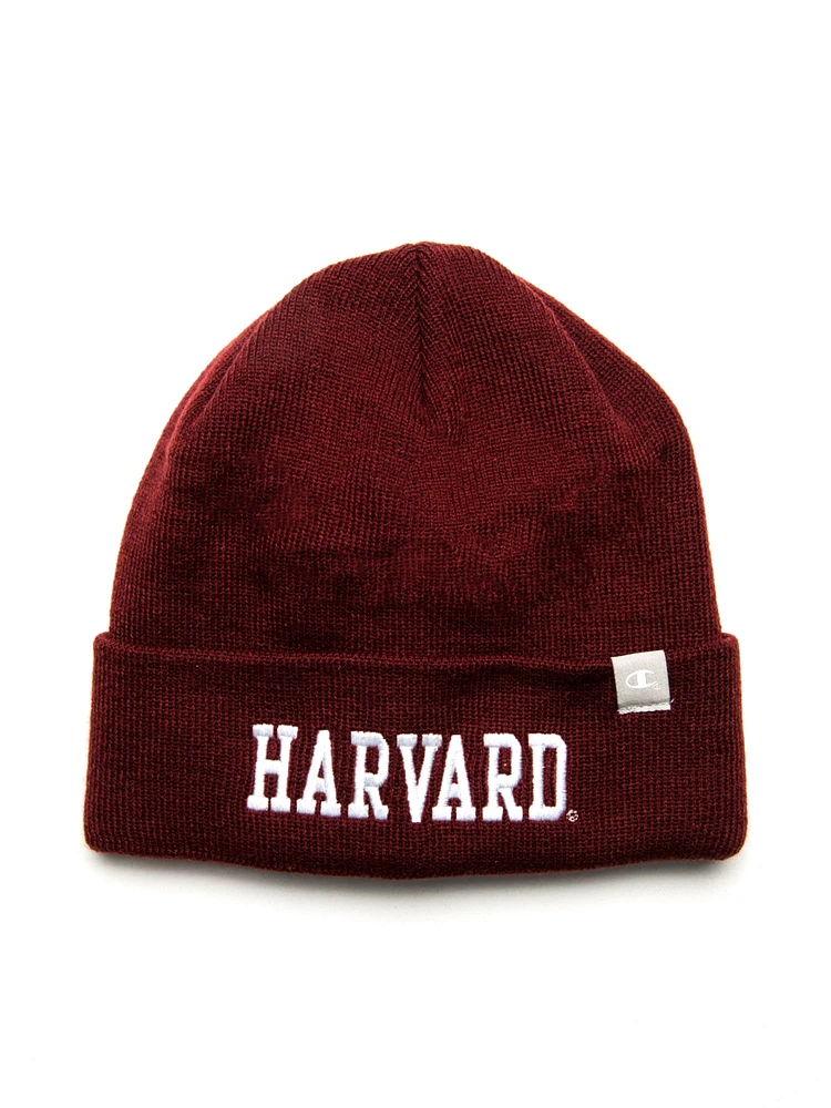 CHAMPION HARVARD CUFF BEANIE - CLEARANCE