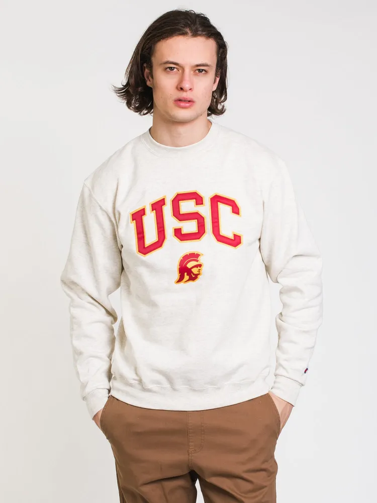 CHAMPION ECO POWERBLEND USC UNIVERSITY CREWNECK SWEATER