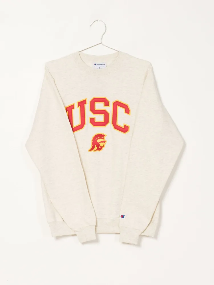 CHAMPION ECO POWERBLEND USC UNIVERSITY CREWNECK SWEATER