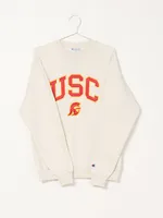 CHAMPION ECO POWERBLEND USC UNIVERSITY CREWNECK SWEATER