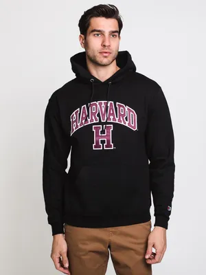 CHAMPION ECO POWERBLEND HARVARD HOODIE - CLEARANCE