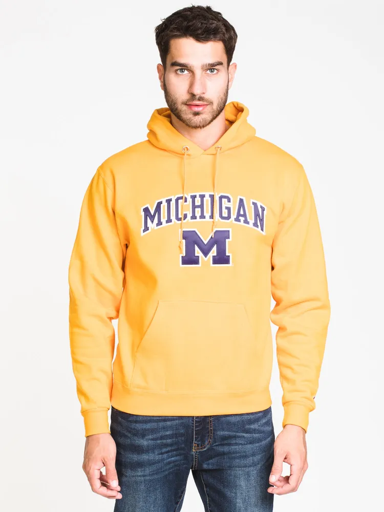 CHAMPION ECO POWERBLEND MICHIGAN UNIVERSITY HOODIE - CLEARANCE