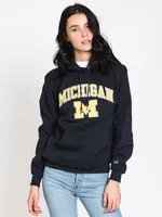 CHAMPION ECO POWERBLEND MICHIGAN UNIVERSITY HOODIE - CLEARANCE