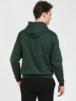 CHAMPION ECO POWERBLEND U of ND PULL OVER HOODIE - CLEARANCE