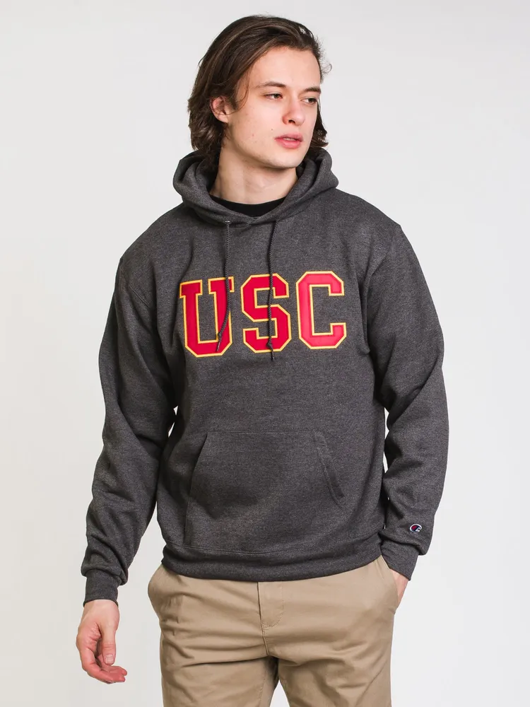 CHAMPION ECO POWERBLEND USC UNIVERSITY HOODIE - CLEARANCE