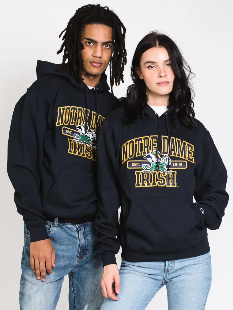 CHAMPION ECO POWERBLEND NOTRE DAME UNIVERSITY HOODIE