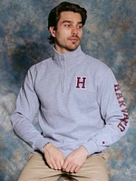 PULL-OVER 1/4 ZIP HARVARD UNIVERSITY