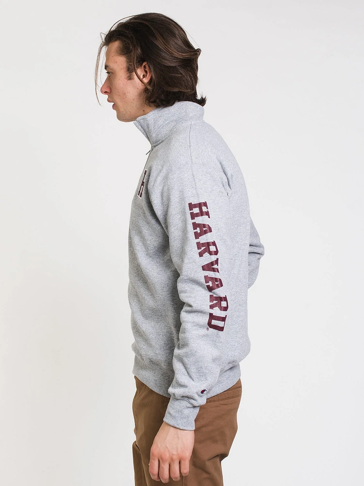 PULL-OVER 1/4 ZIP HARVARD UNIVERSITY