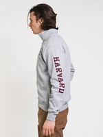 PULL-OVER 1/4 ZIP HARVARD UNIVERSITY