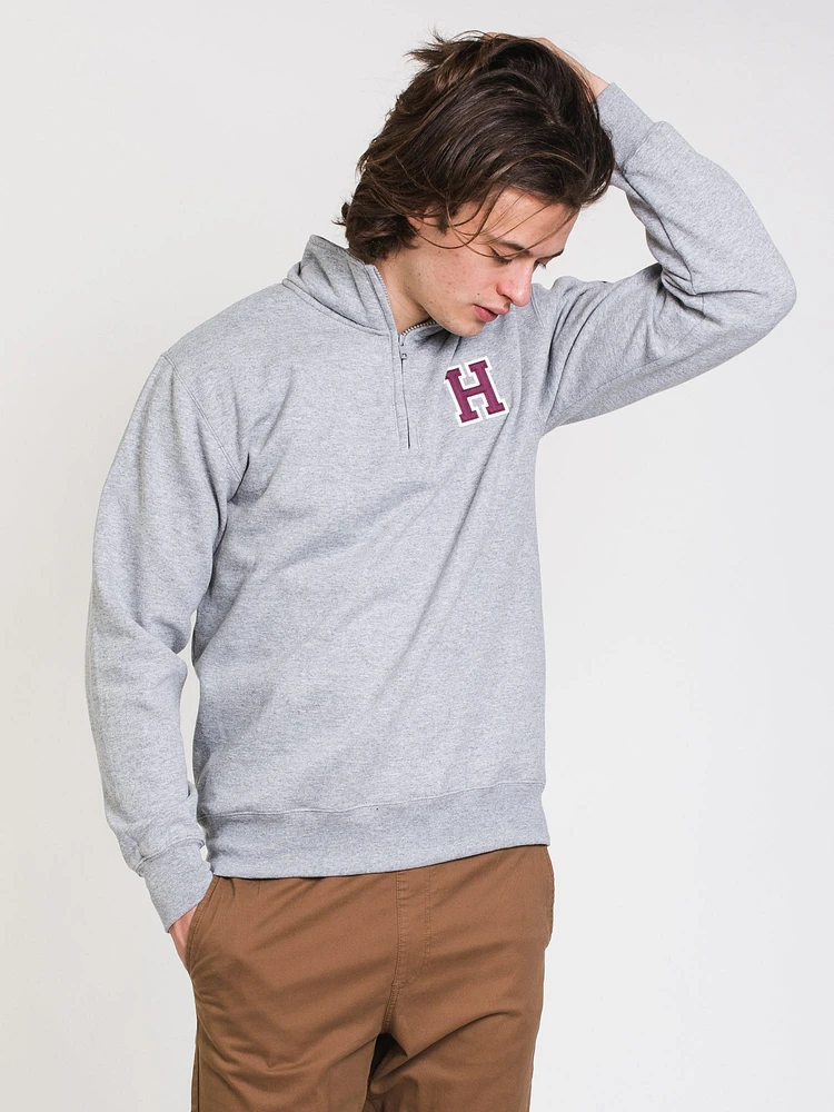 PULL-OVER 1/4 ZIP HARVARD UNIVERSITY
