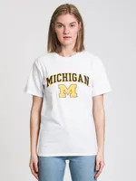 CHAMPION MICHIGAN SHORT SLEEVE UNIVERSITY TEE