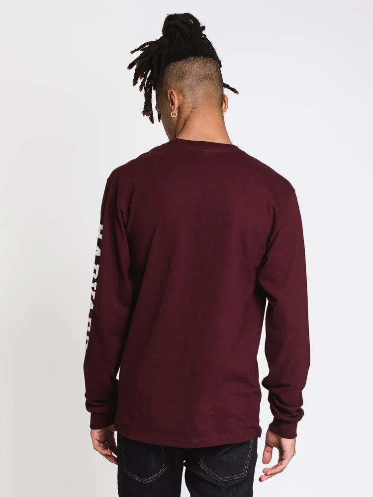 CHAMPION HARVARD LONG SLEEVE TEE - CLEARANCE