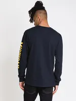 CHAMPION MICHIGAN LONG SLEEVE UNIVERSITY TEE - CLEARANCE