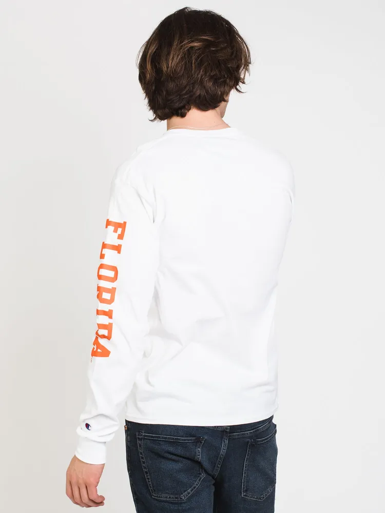 CHAMPION FLORIDA LONG SLEEVE UNIVERSITY TEE - CLEARANCE