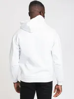 THC EMBROIDERED FLEECE - WHITE