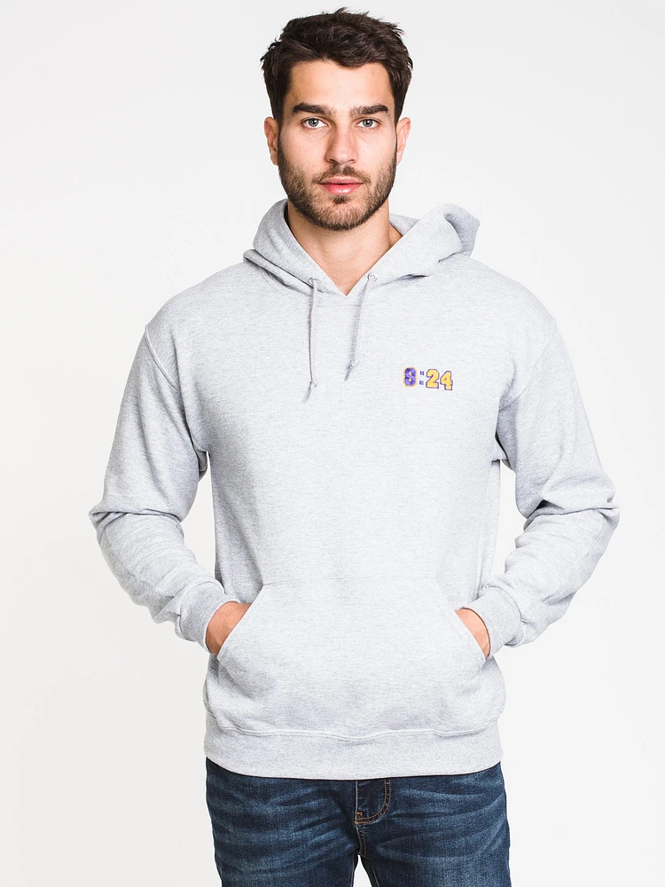 HOTLINE APPAREL UNISEX 8.24 EMBROIDERED HOODIE - OXFORD CLEARANCE