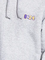 HOTLINE APPAREL UNISEX 8.24 EMBROIDERED HOODIE - OXFORD CLEARANCE
