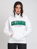 L. SWEAT À CAPUCHE BRODÉ CALABASAS