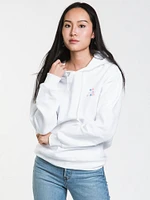 NO BAD VIBES EMBROIDERED HOODIE - CLEARANCE