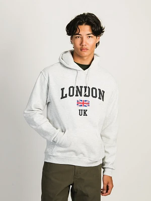 HOTLINE APPAREL LONDON UK EMBROIDERED HOODIE