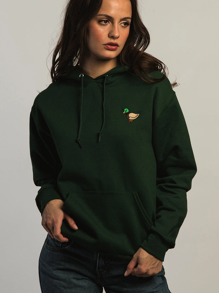 DUCK EMBROIDERED HOODIE