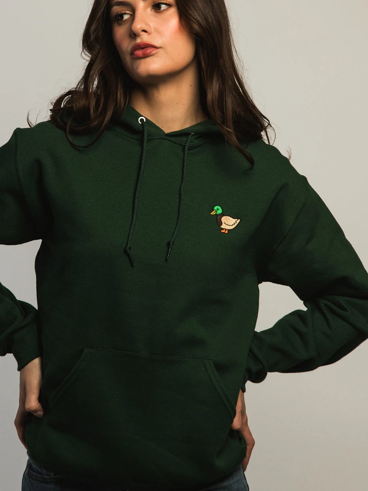 DUCK EMBROIDERED HOODIE