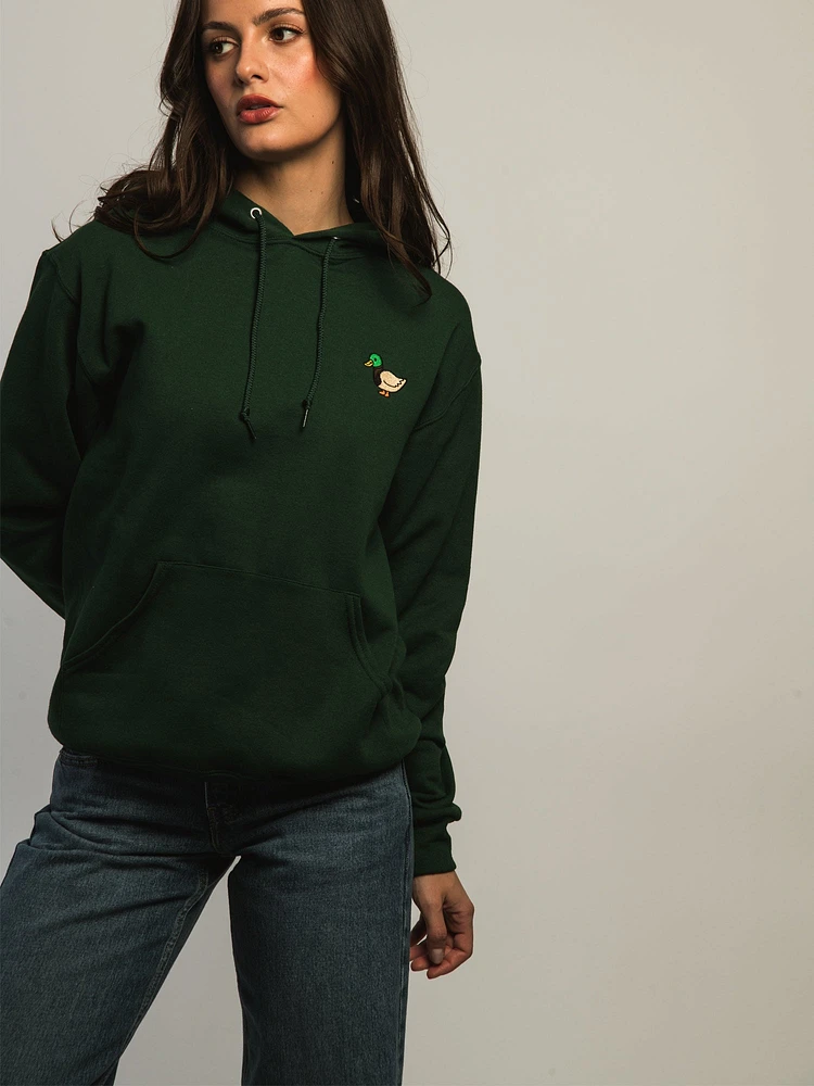 DUCK EMBROIDERED HOODIE