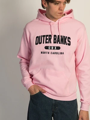 HOODIE OUTERBANKS BRODÉ – ROSE