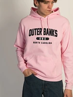 HOODIE OUTERBANKS BRODÉ – ROSE